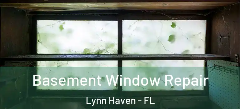 Basement Window Repair Lynn Haven - FL