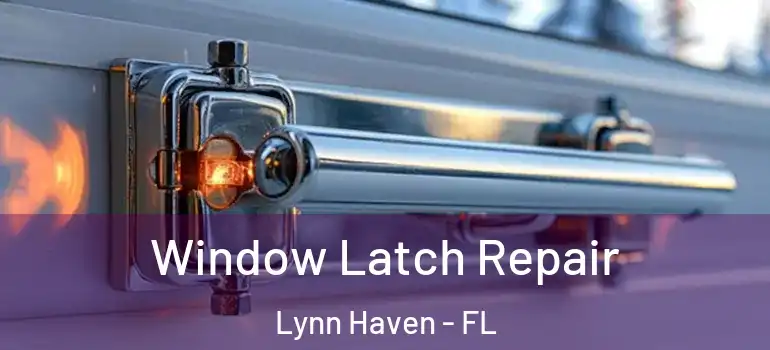 Window Latch Repair Lynn Haven - FL