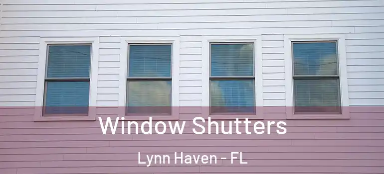 Window Shutters Lynn Haven - FL